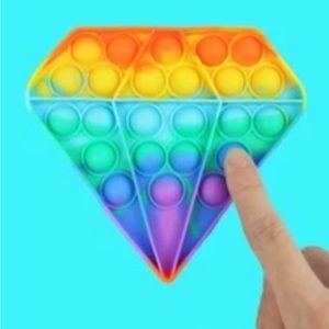 Bubble Popper Diamond Shaped Large